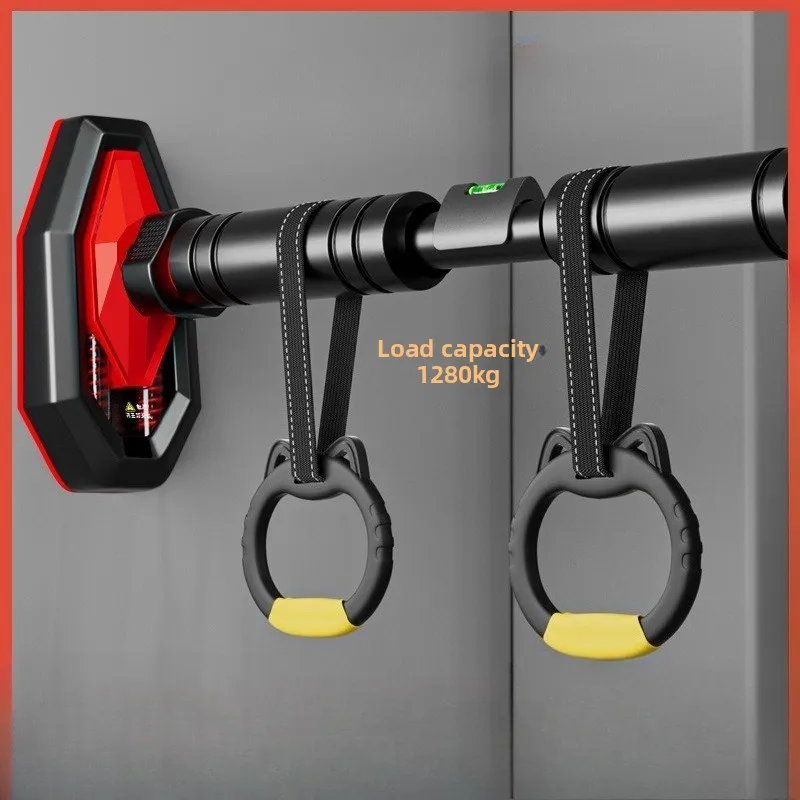 Barre de traction intérieure pour la maison, sans perçage, antidérapante, Stable avec anneaux de gymnastique, porte de Fitness pour adultes et enfants, entraînement du haut du corps