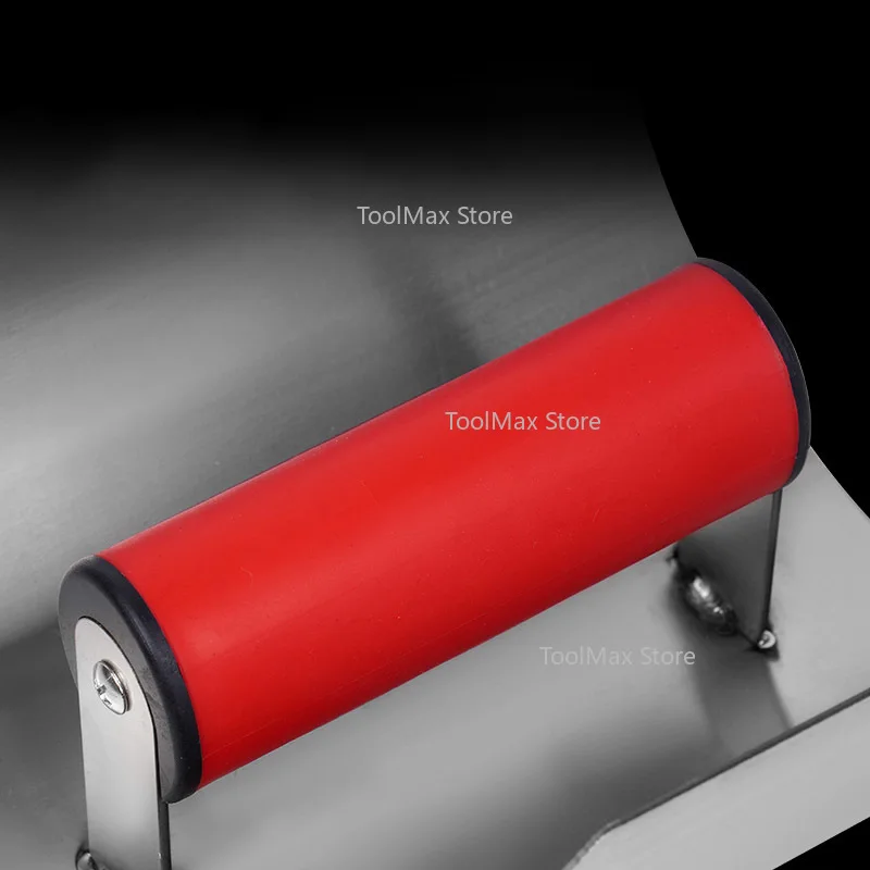 6インチステンレス鋼製反り溝切りコテ、曲線型こて、パテ塗り用