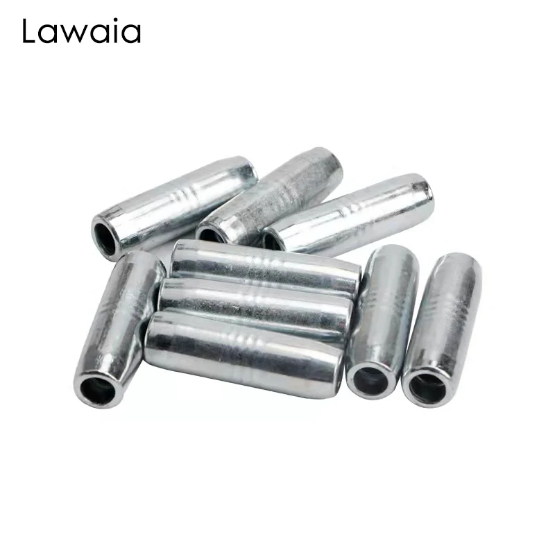 Lawaia Steel Pendant Goods for Fishing Hand Cast Net Pendant Hand Throwing Net Perforated Net Sinker Galvanized FishinglNet Tool