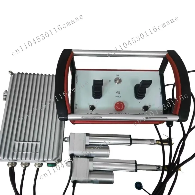 Premium 2-way hydraulic joystick reversing valve truck crane concrete pump radio remote control kit