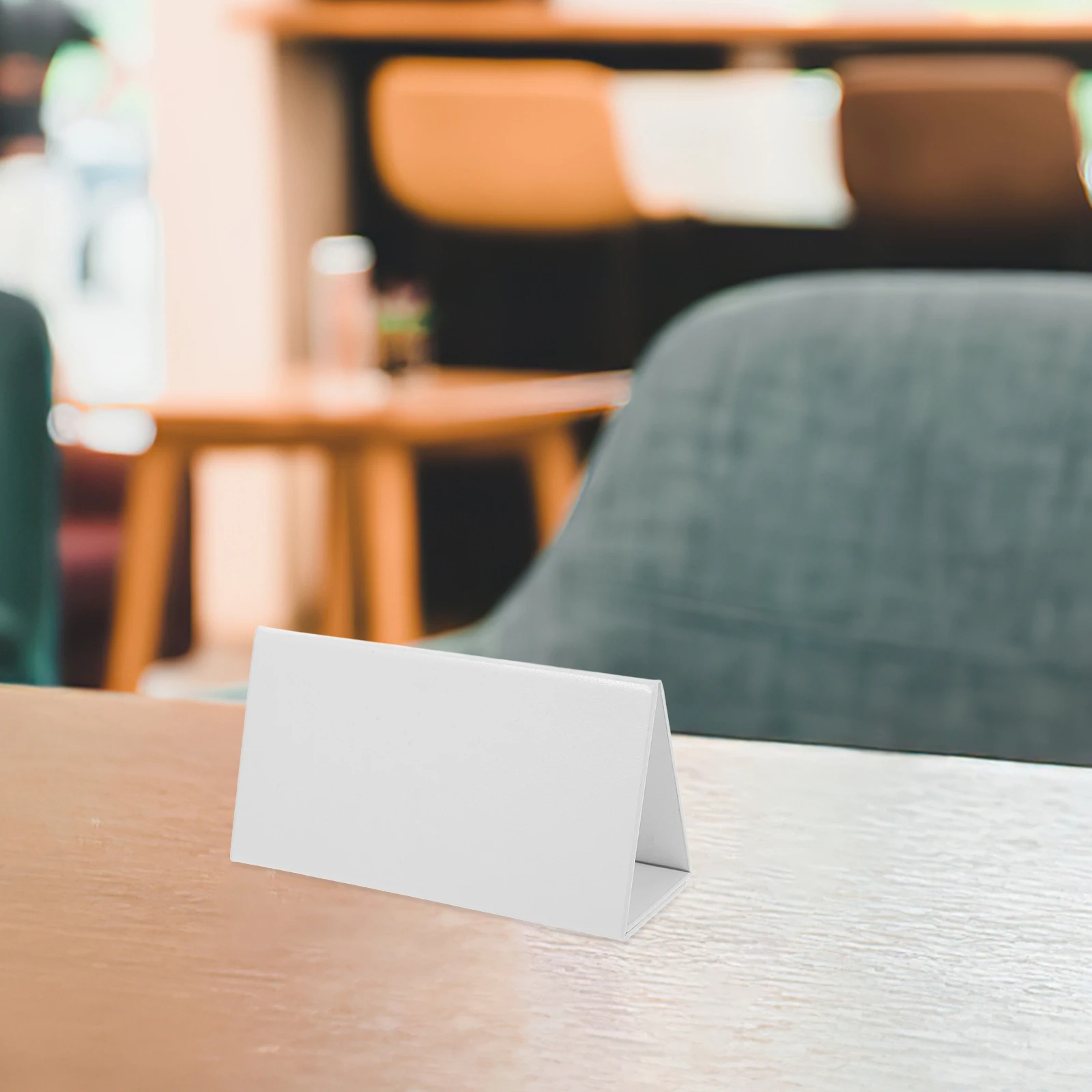 

Foldable Erasable Blank Name Card Table Tent Seat Plate for Classroom Office Seating Place Cards Place Cards for Table Setting