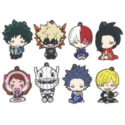 My Hero Academia Anime Bakugou Katsuki Midoriya Izuku Neito Shinsoh Rubber Keychain