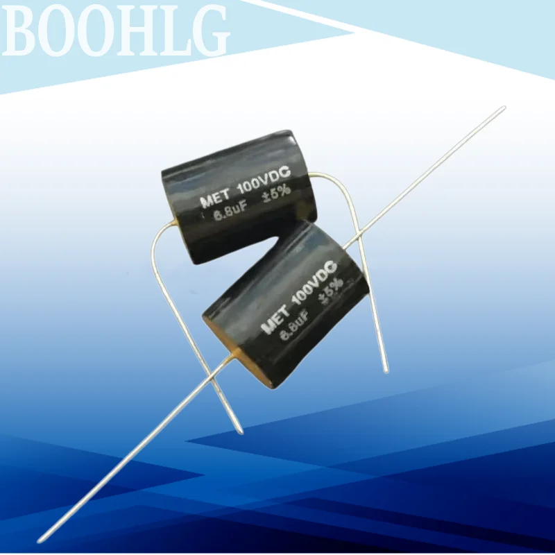 2PCS DAYTON-Loudspeaker 6.8UF 100V DC 5% Audio dedicated pole-less capacitor