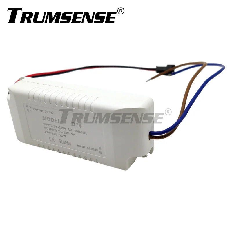 

D14 AC 90 To 240V Input DC 12V Output Constant Voltage Power Adapter Power Supply For Surface Touch Switch System Of Led Mirror
