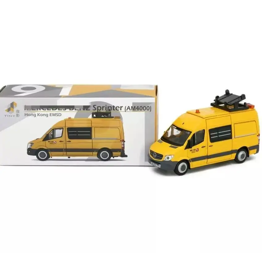 

theBox Store Tiny City No.91 Die-Cast- MB Sprinter AM4000 (Hong Kong EMSD) 1:76