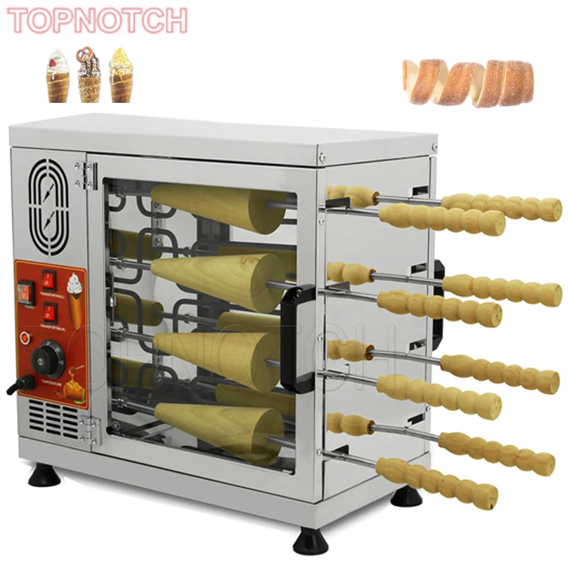 Electric Bakery Oven Chimney Cake Kurtos Kalacs Oven Trdelnik Machine