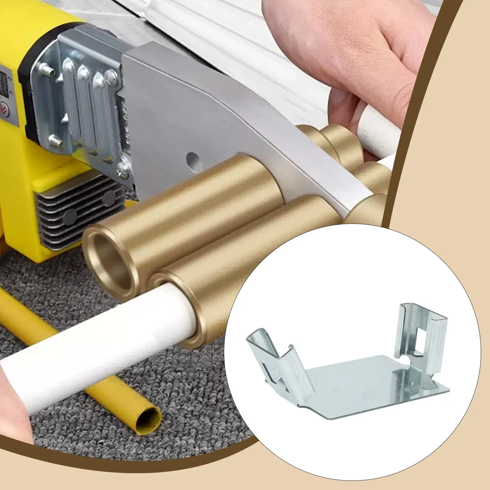 

Hot Melt Machine Fixing Bracket Sturdy DIY Enthusiast Plumbing Carbon Steel Multifunctional Welding Machine Holder Stand Rack