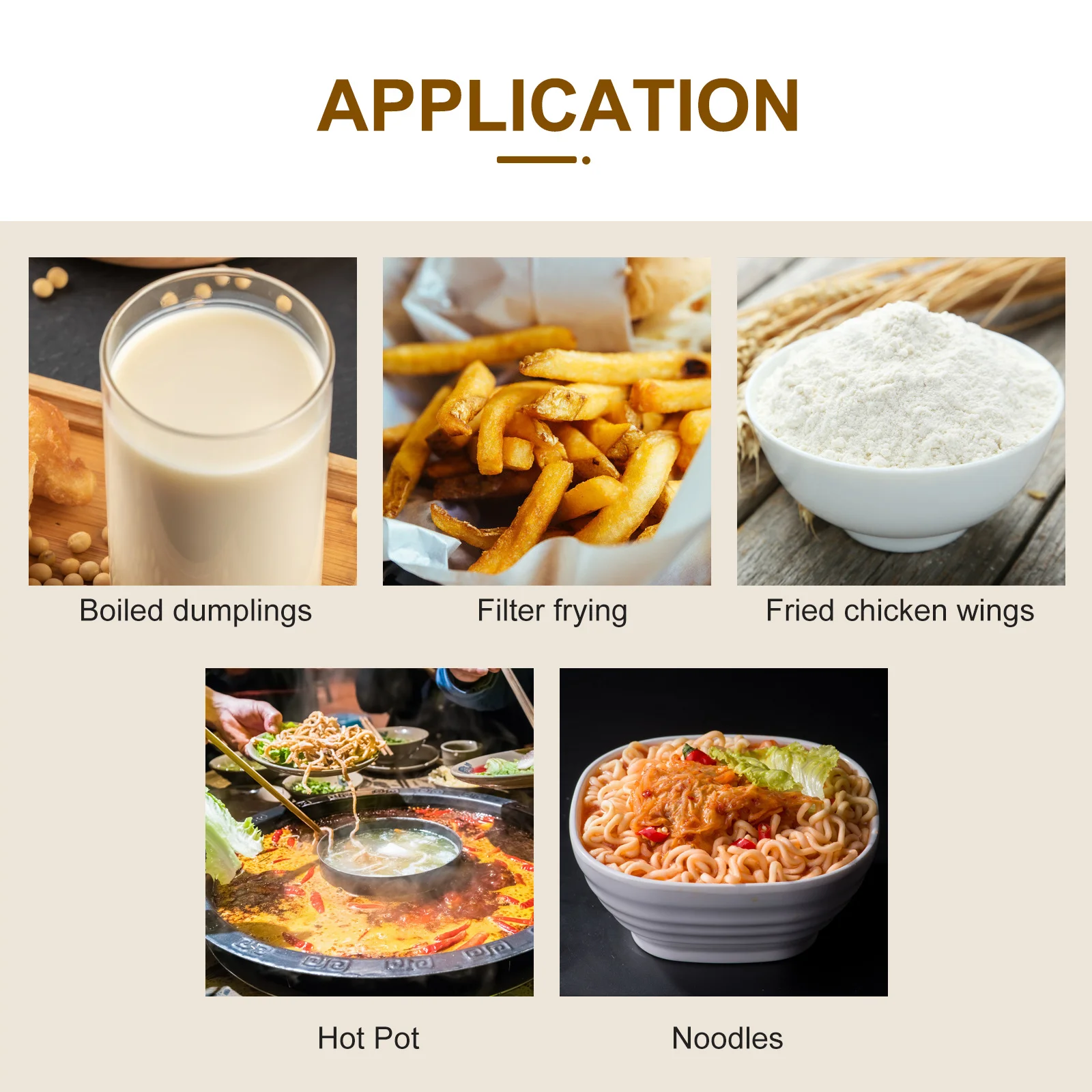 

Wooden Handle Stainless Steel Fine Mesh Strainer Kitchen Utensil Tool for Cooking Frying Oil Sputtering Restaurant Home