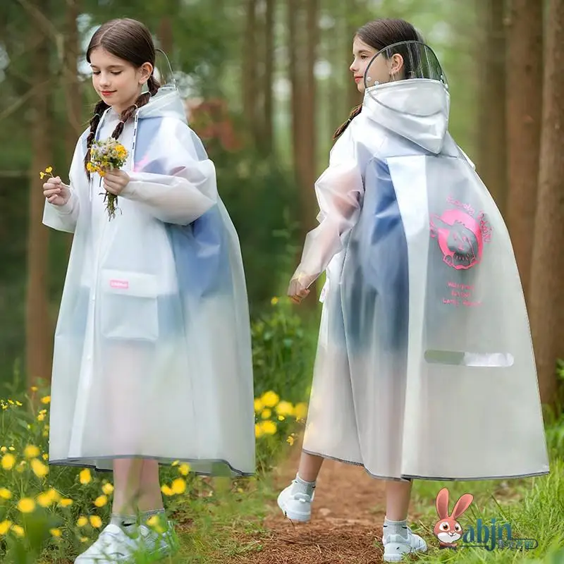 

Children's Raincoat Waterproof Full Body 2024 New Sle Boys with Bapa Position School Going Kids Rain Jaet Germany Origin