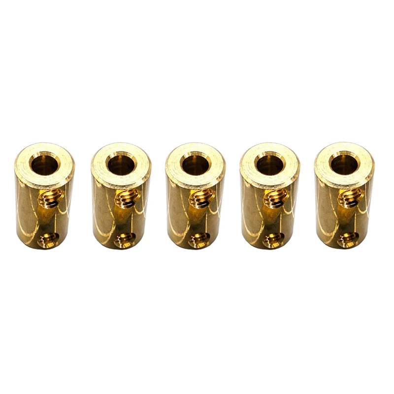 5PCS RC Boat Coupler 2x3mm 2.3x3mm 3.175x3mm Motor Shaft Coupling Connector OD 7mm Transmission Joint for Marine Model Parts
