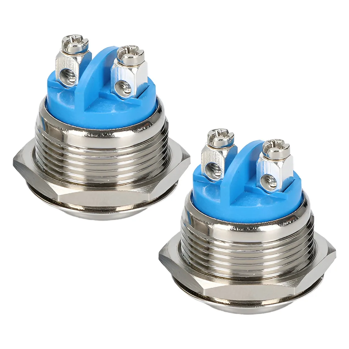 5 قطعة 16 مللي متر تصميم مدمج الذاتي العودة الكرة جولة المسمار القدم مفتاح بـزر دفع #3