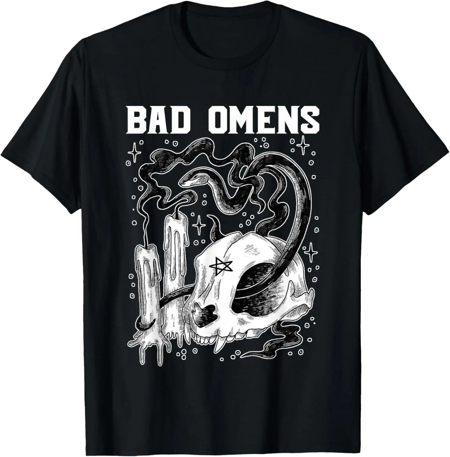 

Футболка Bad Omens Snake And Skull Bad Omens