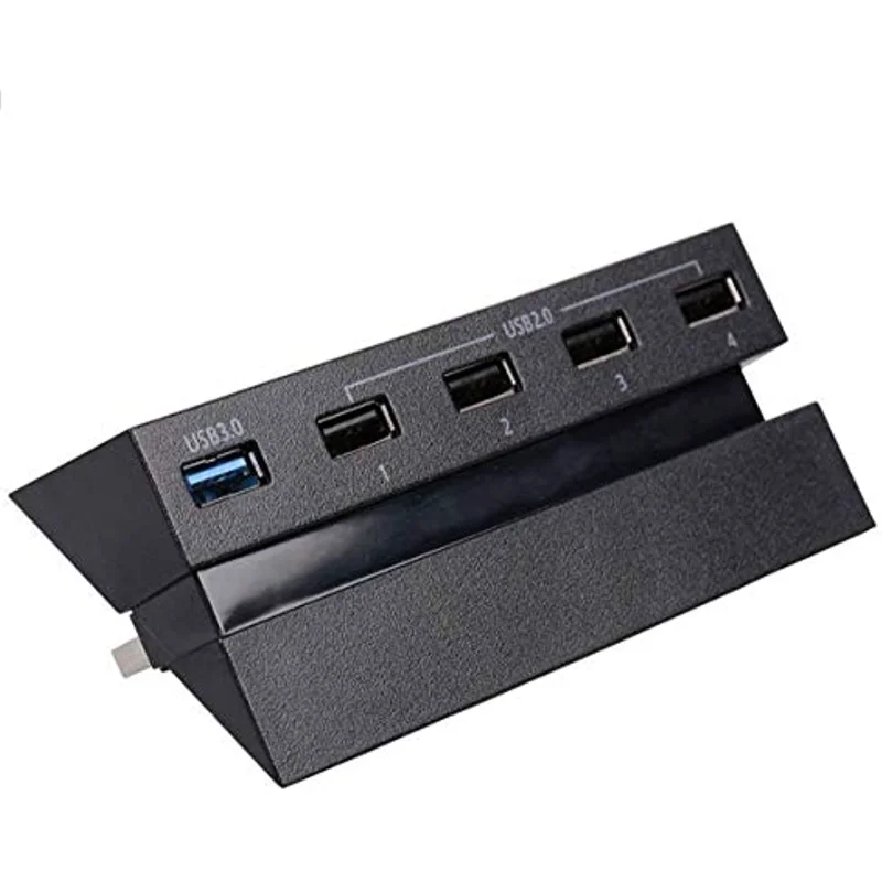 

DollaTek 5 Port HUB for PS4, USB 3.0 High Speed Charger Controller Splitter Expansion for PS4 Console, Not for PS4 Slim, PS4 PRO