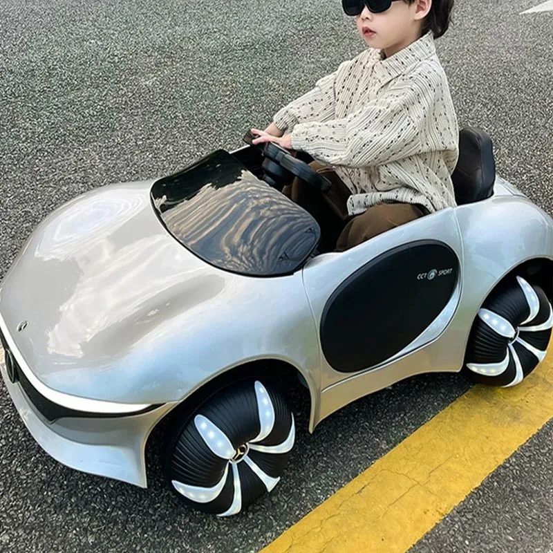 

Concept Model Of Children's Electric Car Electric Vehicles for Kids Gifts,Ride on Toys with Remote Control, Music