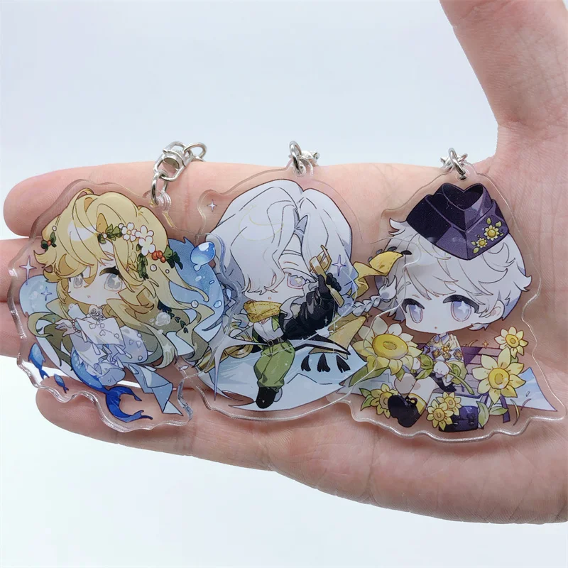 Game Reverse:1999 Windsong Cosplay Anime COSTUME Keychain Accessories Key Chain Pendant Prop Xmas Gift