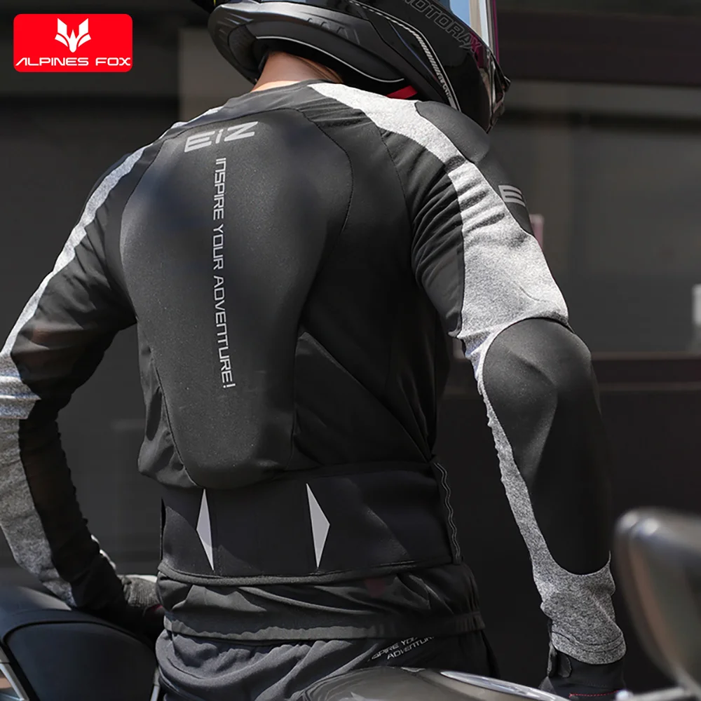 Motorcycle Body Armor Jacket Men Motocross Racing Jacket Summer Motorbike Riding Clothing With Belt Removable CE Protective Gear - view 2