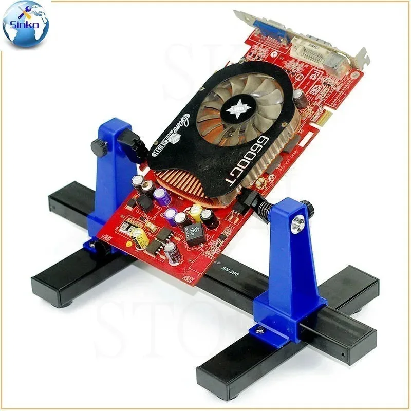 Pro'sKit SN-390 PCB Holder Printed Circuit Board Jig Fixture Soldering Assembly Stand Clamp Tool Adjustable 360 Degree Rotation