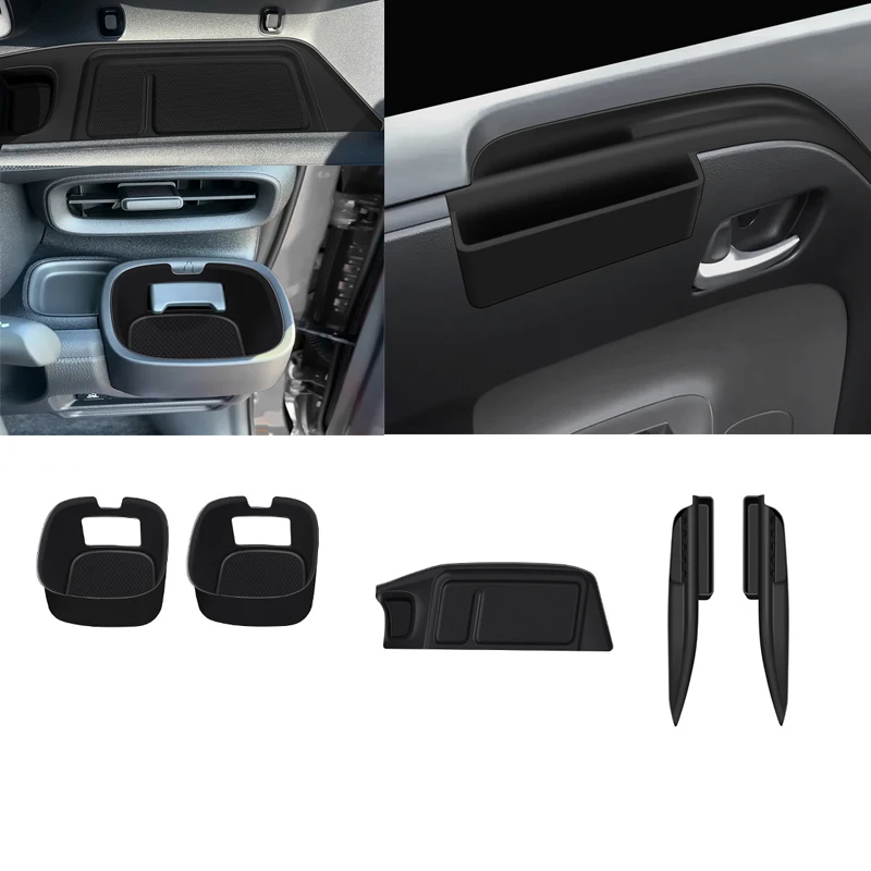 

For Toyota Sienta 2022 2023 2024 Interior silicone central control water cup holder cover storage box pad window Switch panel