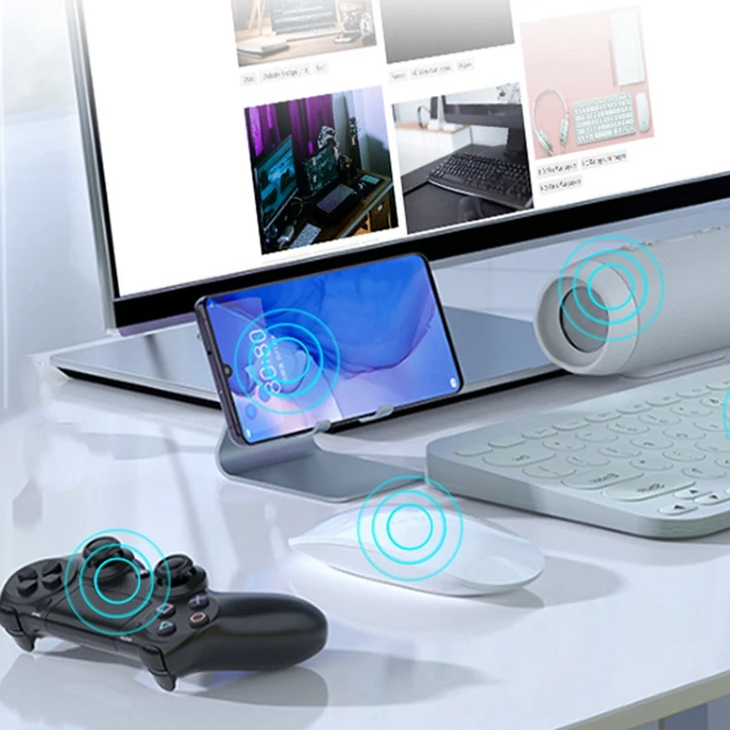 อะแดปเตอร์ USB Bluetooth 5.1, เครื่องรับสัญญาณเสียงและเครื่องส่งสัญญาณ, สําหรับชุดหูฟังเครื่องพิมพ์คอมพิวเตอร์, ไดร์เวอร์ฟรีสําหรับ Win8.1/10/11