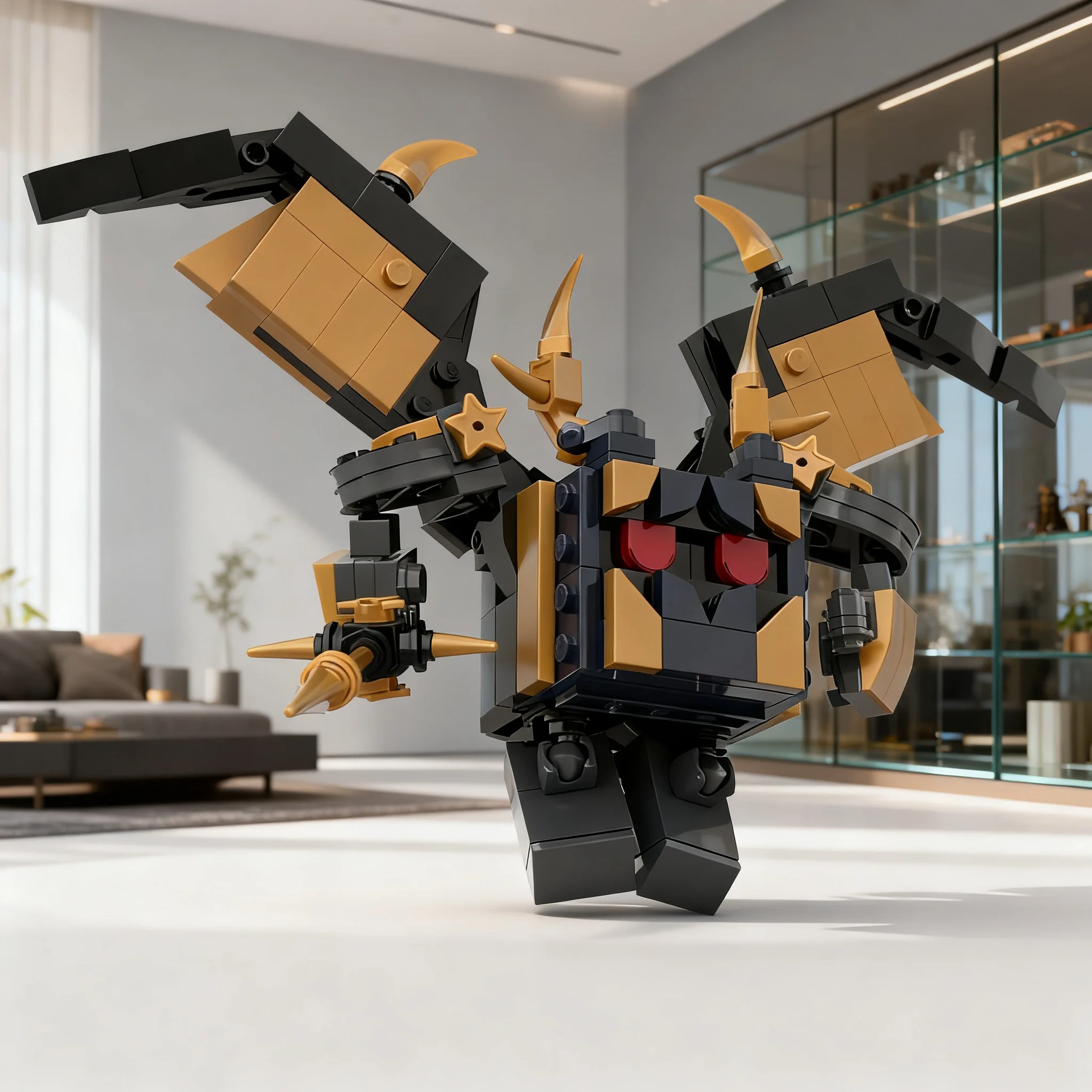 239pcs MOC Other Celestial Knight Model Christmas Gift Interior Decoration Collection Decorative Home Accent Tabletop Display