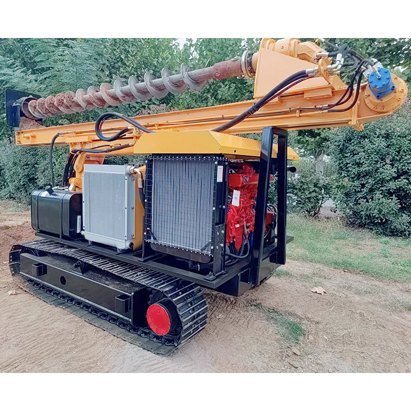 Customized Screw Pile Driver Machine Hydraulic Pile Driving Machinery Photovoltaic Solar Pile Driverr
