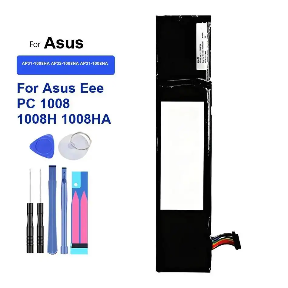 

Аккумулятор для ноутбука AP31-1008HA AP32-1008HA 2900 мАч для Asus Eee PC 1008 1008H 1008HA