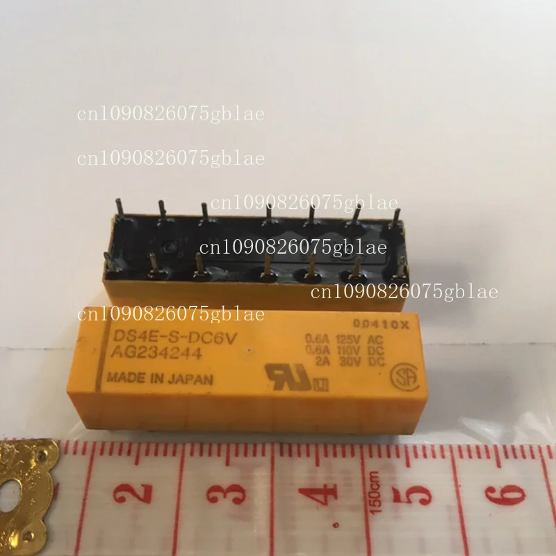 1Pc for NAIS DS4E-S-DC6V AG234244 6VDC Power Relay 0.6A 125VAC 14Pins