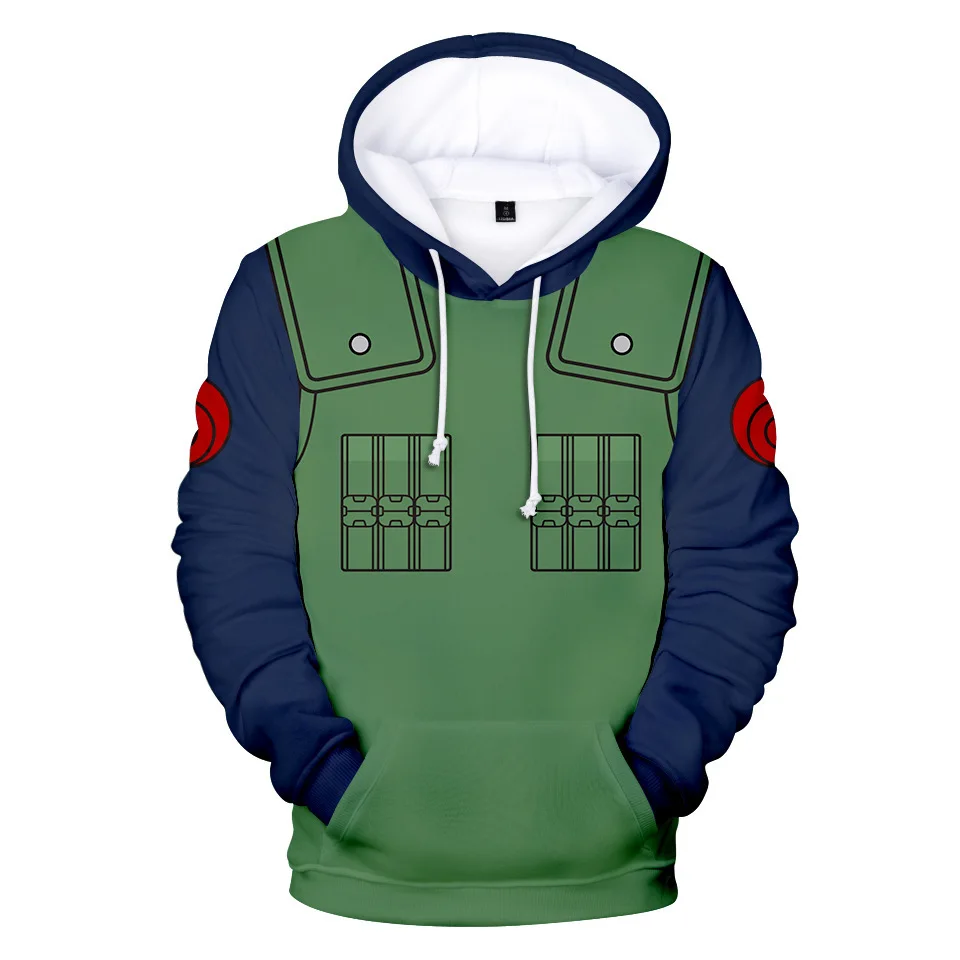 Bandai Naruto 3D Anime Hoodie – Herren Streetwear, Cosplay, Harajuku & Y2K Stil – Trendig & Bequem – Detail 11
