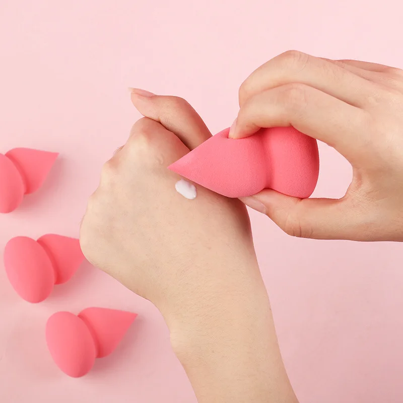 Gourd Cosmetic Egg Makeup Sponge Concealer Smooth Cosmetic Powder Puff Cut Shape Foundation Cosmetic Puff women Make Up Tools