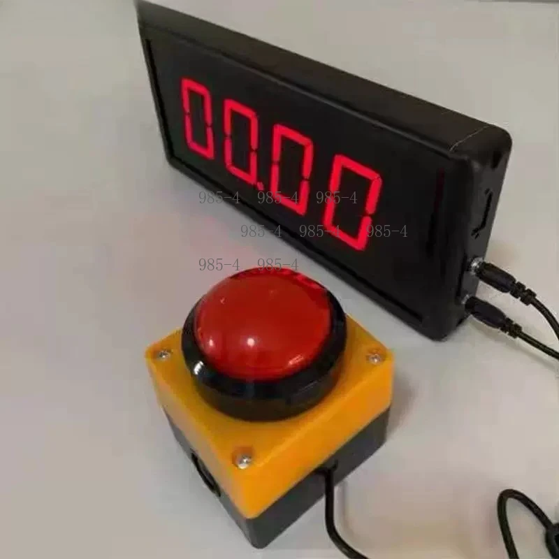 Multipurpose Rechargeable Wrist Stopwatch LED Digital Timer Countdown Competition Training Speech Tool