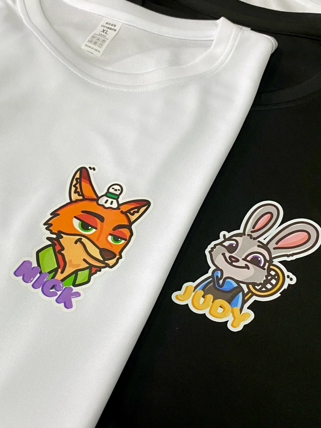 

Спортивная футболка Qui Dry для бадминтона с мультяшным принтом для пары, фитнеса, отдыха, поездок на работу, круглая футболка Ne Top