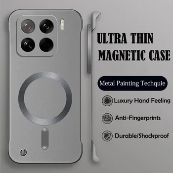 Cool Slim Hard PC Magnetic Case For Magsafe XIAOMI 17 Pro Max 15T 15 14T 14 13T 13 12 11…