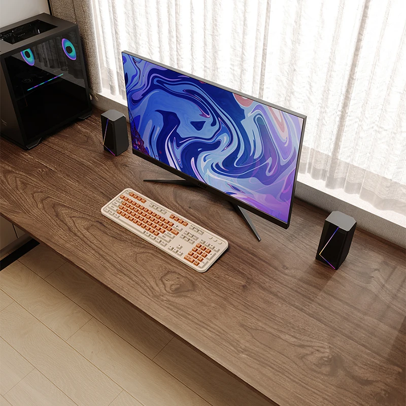 Gaming Modern Organizers Desk Wooden Workbench Standing Monitor Writing Desk Storage Desktops Scrivania Tavolo Office Furniture