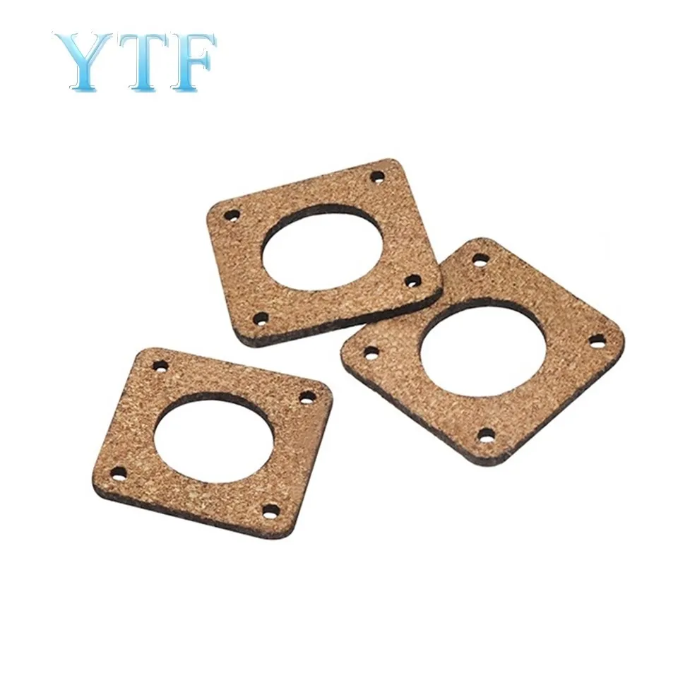 5pcs NEMA 17 42 Stepper Motor Cork Damper Shock Absorbing Pad 2mm/3MM Cork Motor Isolation Plate