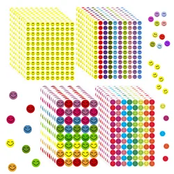 어린이용 미소 얼굴 스티커 10/20 장, 교사 교실 인센티브 보상 스티커, 수제 스크랩북 장식 선물