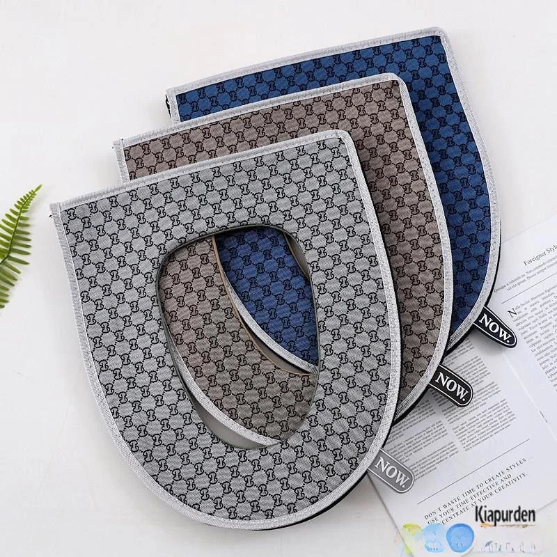 

Универсальный всесезонный водонепроницаемый чехол-накладка на унитаз из хлопка и льна с утолщенной молнией-застежкой