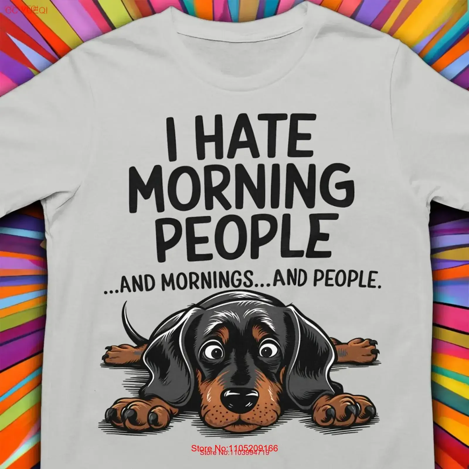 Футболка с таксой, утренние люди, забавная шутка Doxie, Винер, щенок, лицо, милый винтажный стильный слегка удобный универсальный Футболка с таксой, утренние люди, забавная шутка Doxie, Винер, щенок, лицо, милый винтажный стильный слегка удобный универсальный