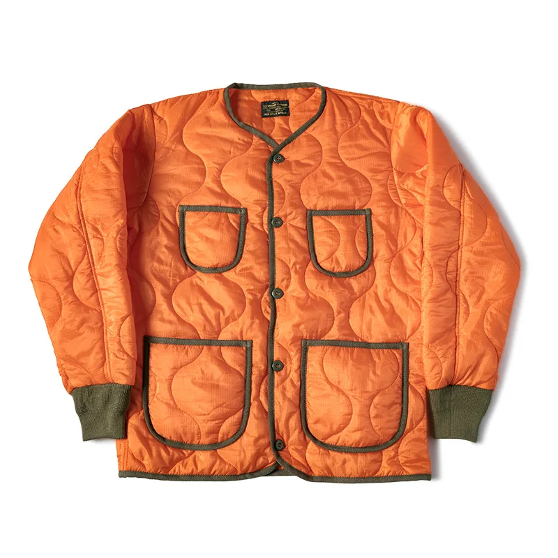 

Military-style nylon quilted jacket with waterproof long-sleeve lining casual and fashionable urban style standard edition