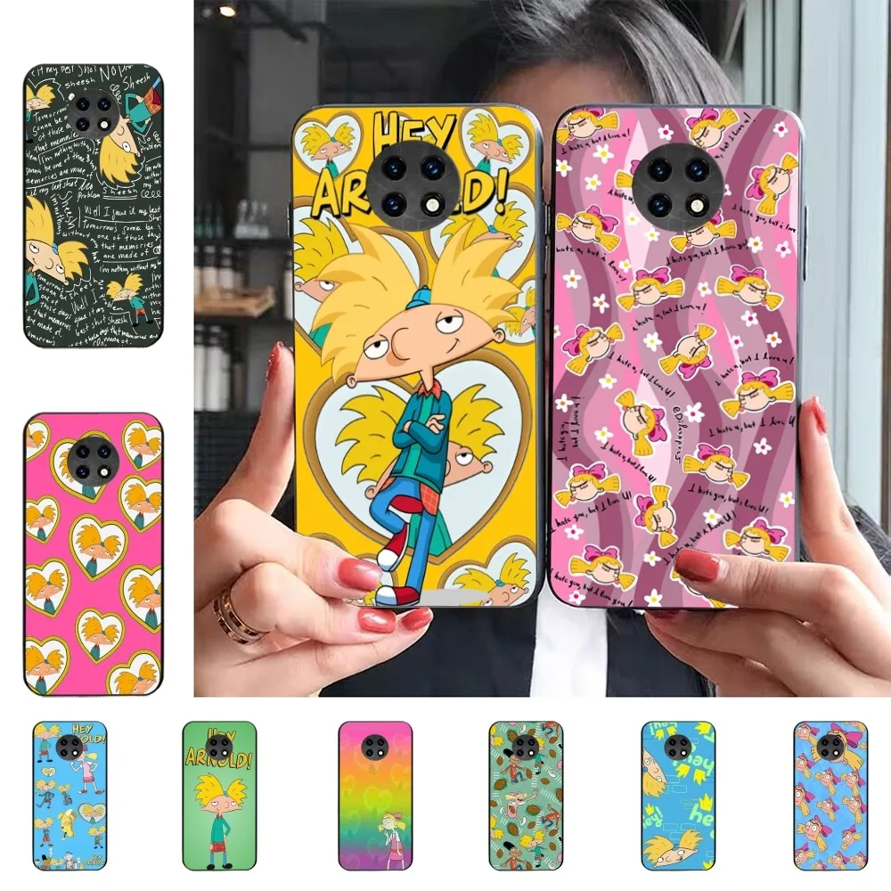 H-Hey A_Arnolds Cartoon Phone Case For Redmi 5 6 7 8 9 10 Plus Pro 6 7 8 9 A GO K20 K30 K40 Pro Plus F3 Fundas