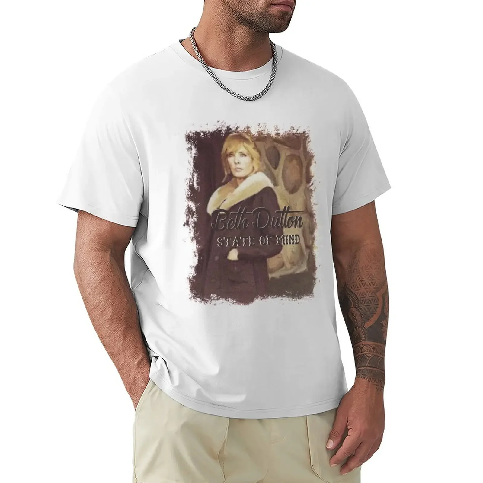 

Beth Dutton State of Mind T-Shirt quick drying plus size tops men workout shirt