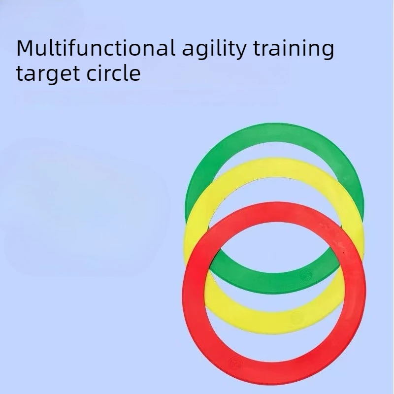

Multifunctional Tennis Training Target Circle Antiskidding Jump Circle Silicone Target Circles Professional Sports Accessories
