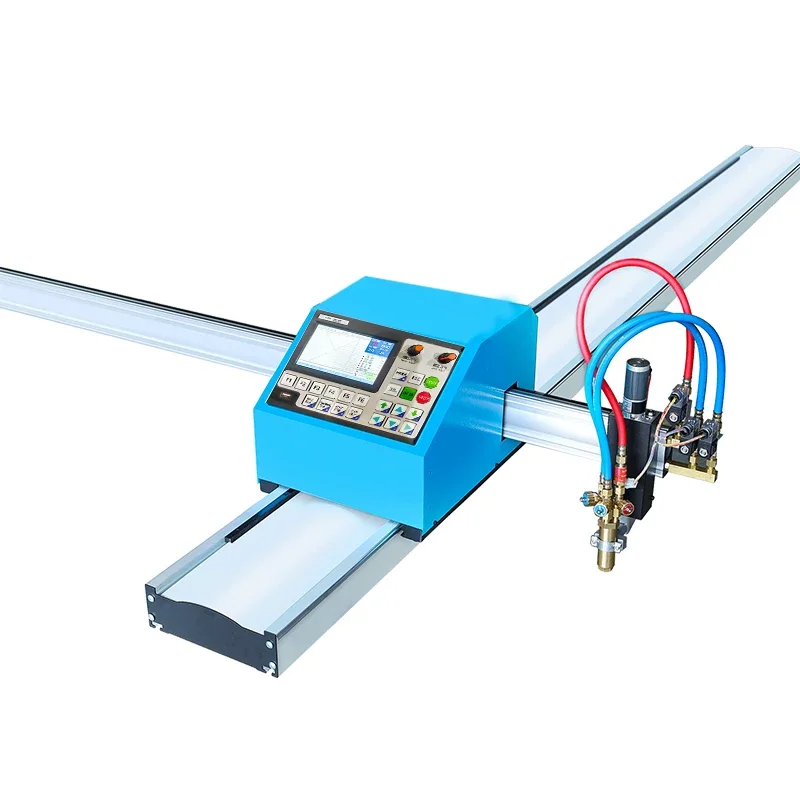 Мощный промышленный портативный плазменный станок с ЧПУ для резки нестандартной формы dxf dwg 60A 80A 100A 120A HD силовые сопла электроды