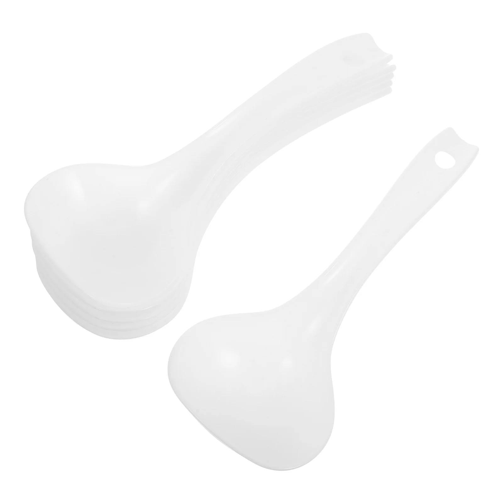 

6 Pcs Food Containers Male Spoon Canteen Porridge Ladle Set Pot for Serving Large Stirring Baby