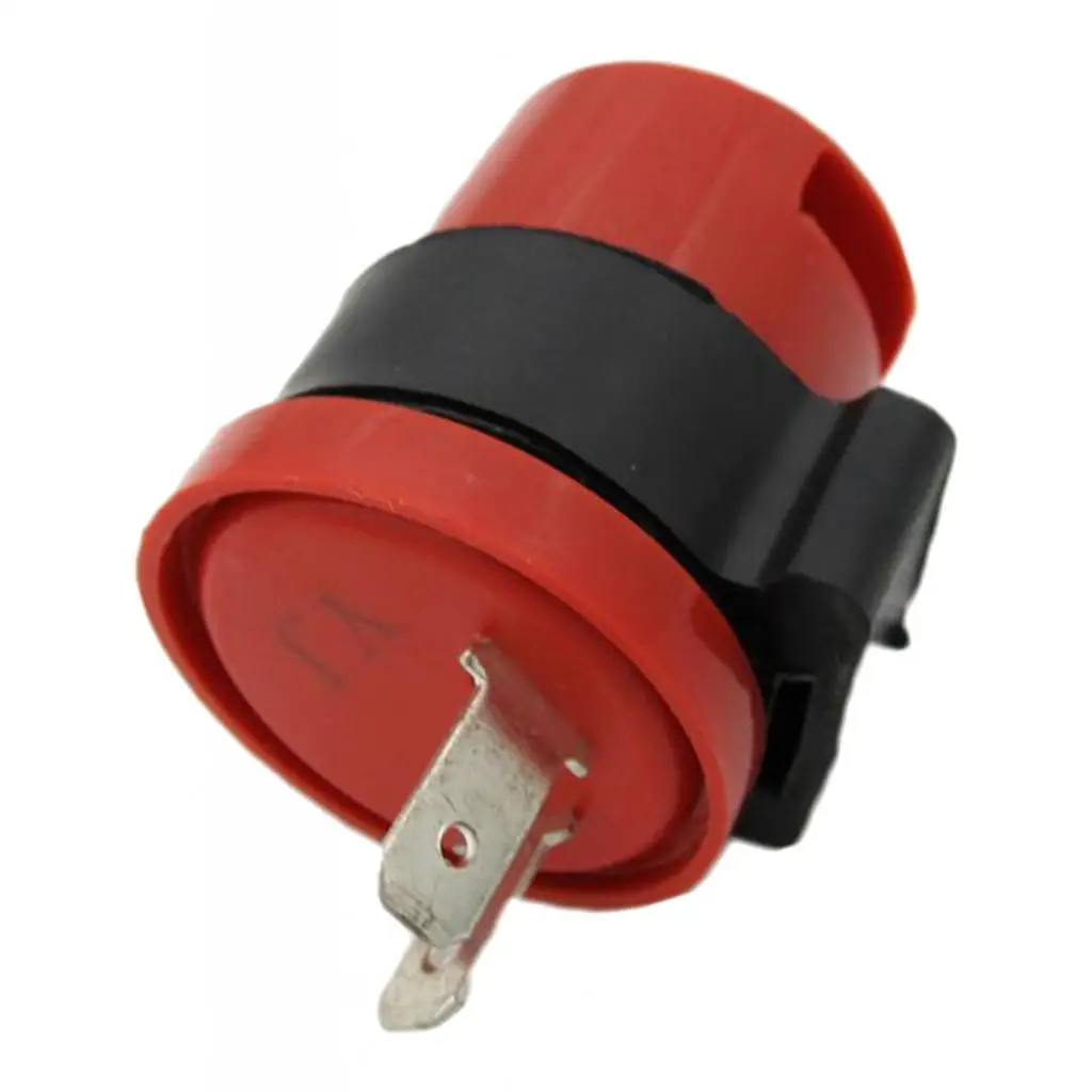 Motorcycle Indicator Relay Beeper Electronic 2 Pin Plastic Lighting for LED Blinkers Motorcycle
