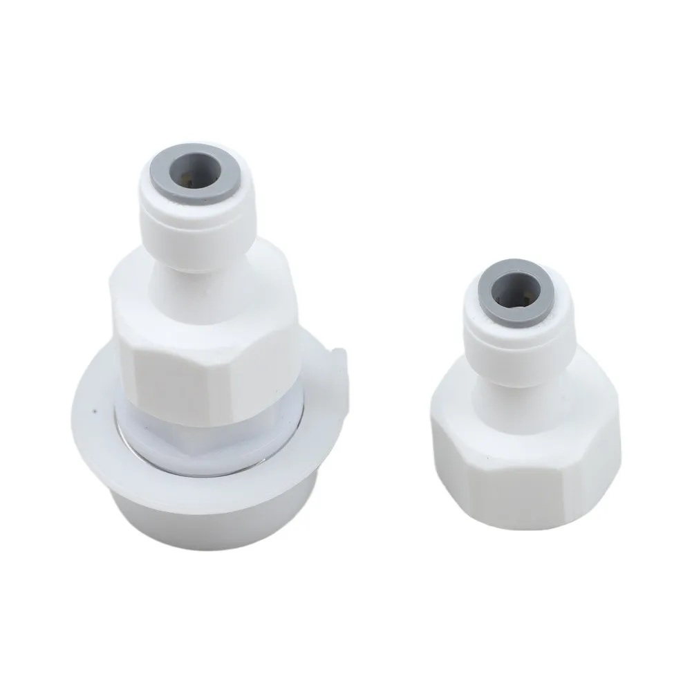 Faucet Adapter Washer Tap Connector Easy Installation Leak-proof Seal ABS Washing Machine Connector Faucet Adapter