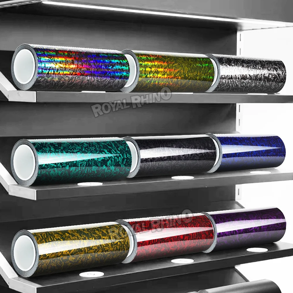 

High Quality Glossy Carbon Fiber Body Vinyl Wrap Film Self Adhesive Sticker for Car Motorcycle Interior Exterior Modification