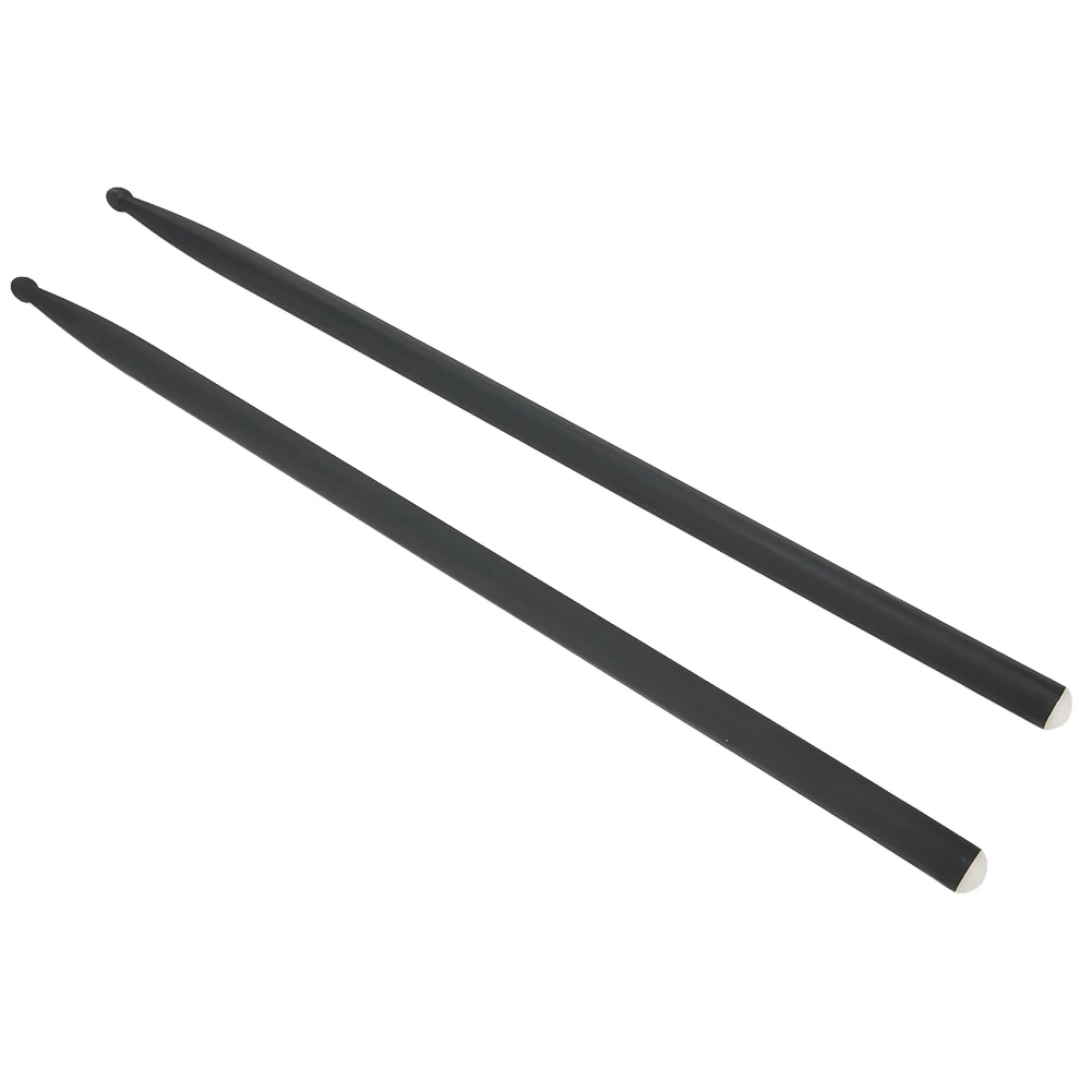 Mallets Drumsticks For Drum Kit For Drummer Band Beat The Drums Flexible Length 16 One Pair 120g 5A Black Carbon