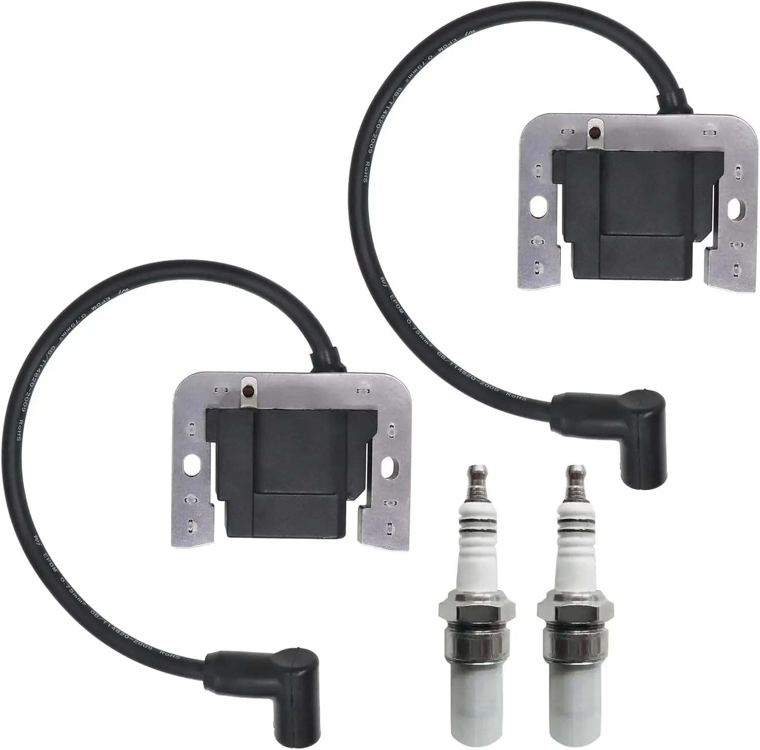 For 2458445-S Ignition Coil for Kohler CH18 CH20 CV18 CV20 CV730 SV710 Engine Coil Moudle for John Deere MIU11542 M132370 Replac