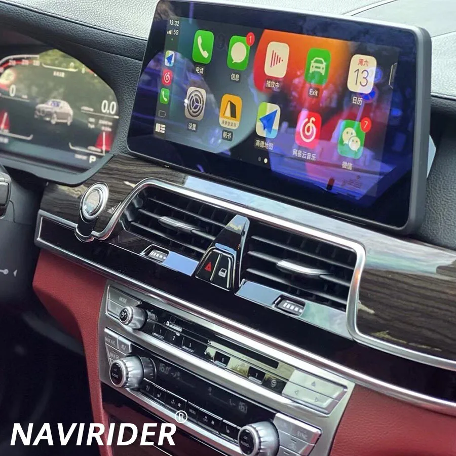 

For BMW 6 Series G11 2016-2020 EVO Android 13 Qled Screen Radio Carplay Head Unit Multimedia Video Player Qualcomm 662 Processor