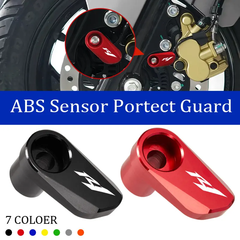 For YZF-R7 YZF-R3 YZF R7 R1 R1M R3 R6 R15 R25 R125 Motorcycle CNC Aluminum Front Rear Wheel ABS Sensor Protection Guard Cover